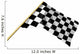 Racing flag Wall Decal