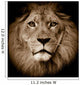 Lion Portrait Wall Mural