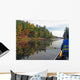 Canoeing Freeland Lake Wall Decal
