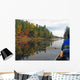Canoeing Freeland Lake Wall Decal