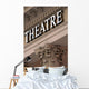 theatre sign Wall Mural