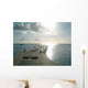Pier into Sun Wall Decal