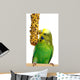 Budgerigar With Birdseed Wall Decal