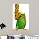 Budgerigar With Birdseed Wall Decal