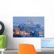 Hradcany in winter, Prague, Czech Republic Wall Mural
