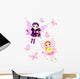 Little butterfly Fairies Wall Decal