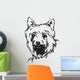 Silky Terrier Vinyl Ready Vector Illustration Wall Decal