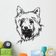 Silky Terrier Vinyl Ready Vector Illustration Wall Decal
