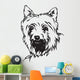 Silky Terrier Vinyl Ready Vector Illustration Wall Decal