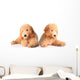 Golden Doodle Puppies Wall Decal