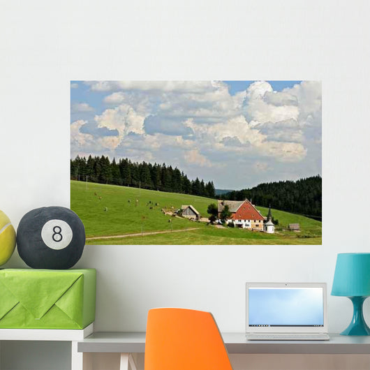 Black Forest Farmhouse Wall Decal