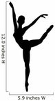 Classic Dancer Wall Decal