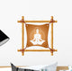 bamboo frame Wall Decal