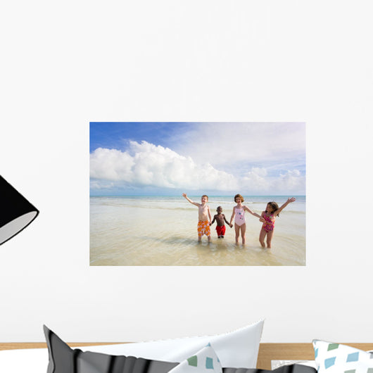 beach series - diversity Wall Mural