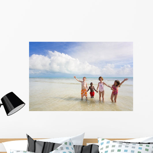 beach series - diversity Wall Mural
