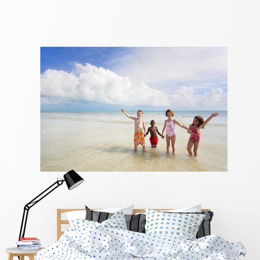 beach series - diversity Wall Mural