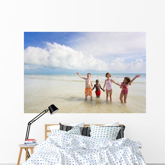 beach series - diversity Wall Mural