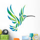 Humming-bird vector Wall Decal