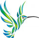 Humming-bird vector Wall Decal