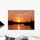 Sonnenuntergang Berlin Wall Decal