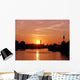 Sonnenuntergang Berlin Wall Decal
