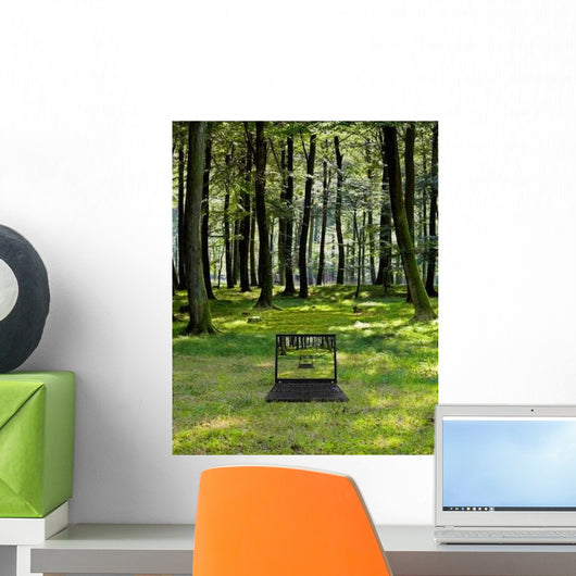 Computer Af Forrest Wall Decal