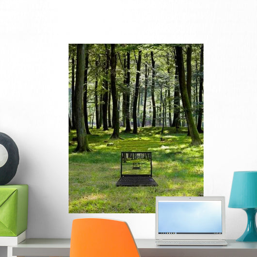 Computer Af Forrest Wall Decal