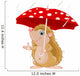 Hedgehog under Umbrella Presenting