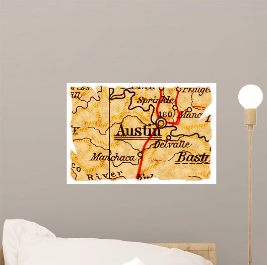 Austin Old Map
