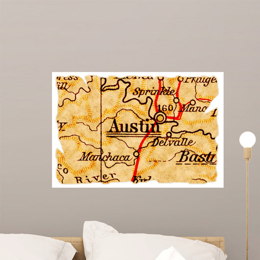 Austin Old Map