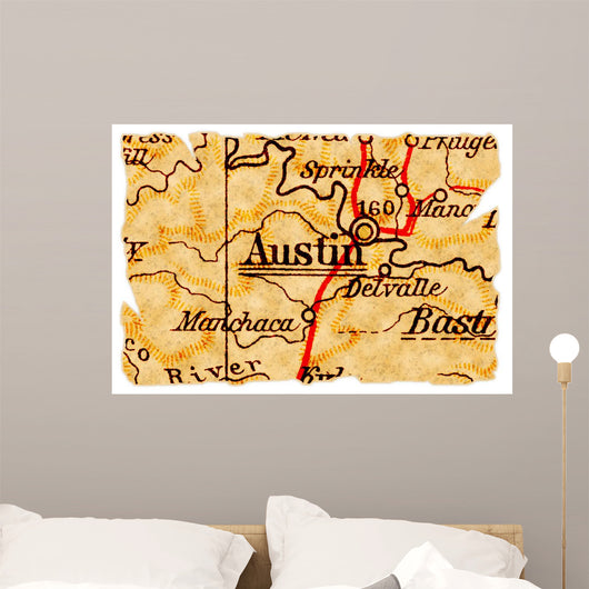 Austin Old Map