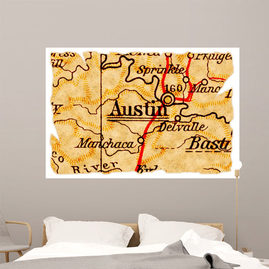 Austin Old Map
