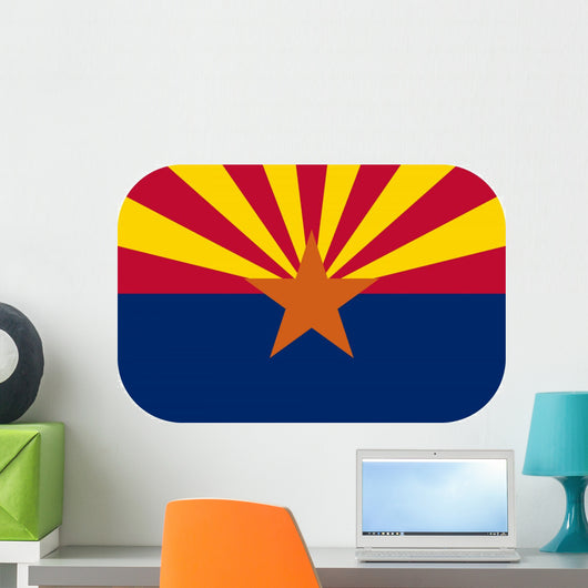Flag-arizona-corners-rounded Wall Mural