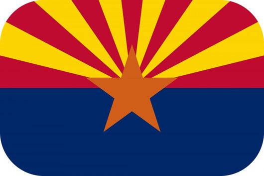 Flag-arizona-corners-rounded Wall Mural
