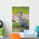 Great Blue Heron Wall Mural