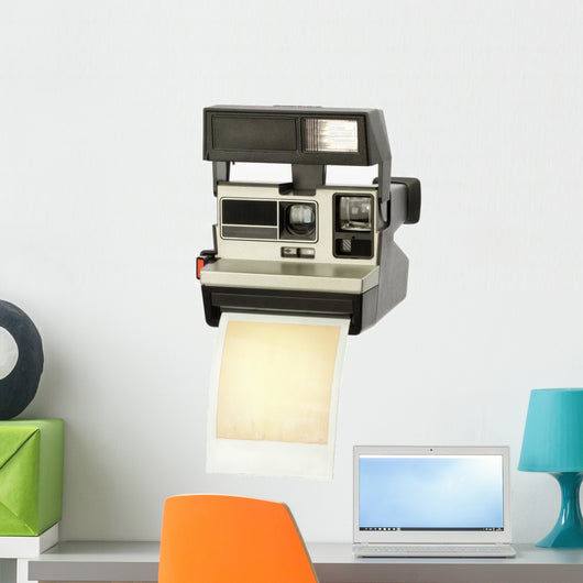 Instant Camera Wall Decal