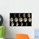 Moon Phases Wall Mural