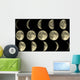 Moon Phases Wall Mural