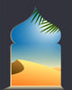 Arabian dessert Wall Mural