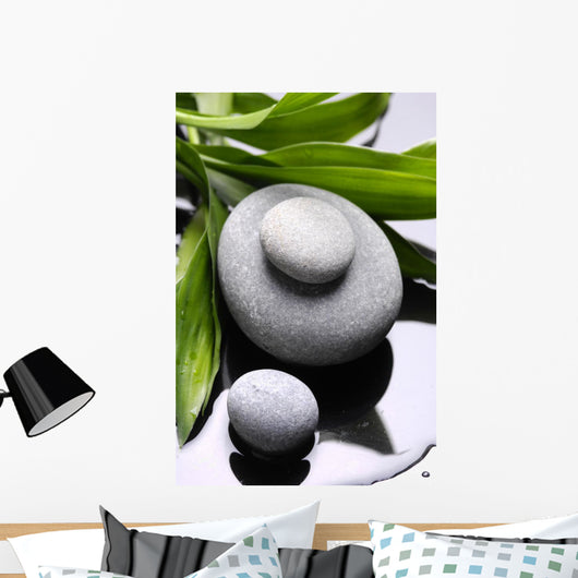 Spa Stones and Bamboo