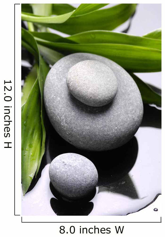 Spa Stones and Bamboo