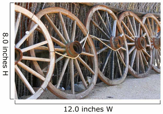 Row Old Wagon Wheels
