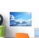 Cloudy Blue Sky Wall Decal