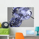 Silver Gear I Wall Mural