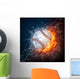 Baseball Ball Wall Mural