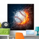 Baseball Ball Wall Mural