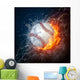 Baseball Ball Wall Mural