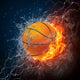 Basketball Ball Wall Mural