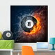 Pool Billiards Ball Wall Mural
