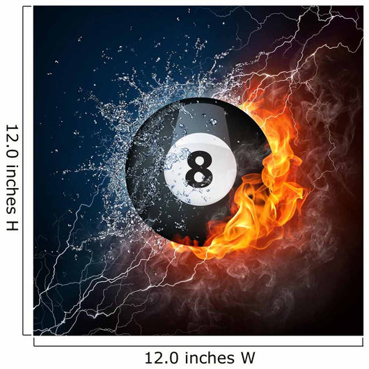Pool Billiards Ball Wall Mural